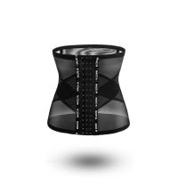 夏季束腰带瘦身燃脂收腹带女减肥产后塑腰封塑身衣瘦肚子透气款 黑色 M 【90-110斤】