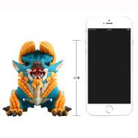 怪物猎人周边游戏psp FUNKO POP 雷电双足龙 雄火龙手办模型摆 雷电双足龙手办249 收藏加购送小礼品