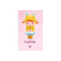 POPMART泡泡玛特 Bunny生肖系列盲盒确认款潮流手办少女玩具 牛