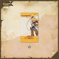 【牛仔系列】七创社凹凸世界官方正版周边西部牛仔合影卡透卡挂件 金 牛仔系列合影卡挂件（表面覆膜）