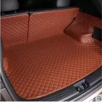 北汽绅宝X25X35 X55 X65 d20 d50汽车专用后备箱垫子全包围尾箱垫 棕色 单片底垫