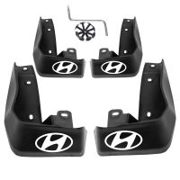 北京现代途胜06/07/08年09老款汽车挡泥板专用挡泥皮05 2005配件 白色反光标 06-12款途胜[防冻加厚]