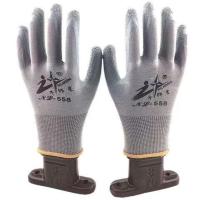 12双牛郎星手套劳保双狼行天下胶片加厚耐磨防滑钢筋工 牛郎星皱纹-558平挂 12双