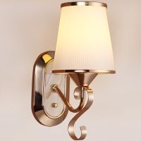 壁灯卧室床头灯LED水晶简约现代创意客厅楼梯过道 家居工程灯具 直条纹单头+LED灯泡 特价促销