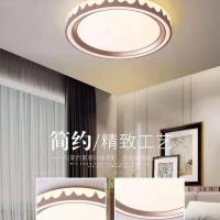 卧室灯现代简约家用个性圆形温馨浪漫女生房间led吸顶灯主卧灯具 50cm三色护眼变光 地球蓝