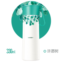 保温杯女学生简约便携小少女心ins可爱水杯子大容量316不锈钢水壶 许愿树-