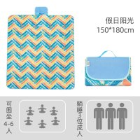 野餐垫春游防潮垫子野餐布户外便携防水野炊沙滩垫郊游加厚ins风 阳光假日150*180CM