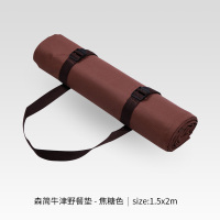 Fantasy Garden梦花园野餐垫户外便携防水防潮垫郊游草坪野餐地布 焦糖色/1.5*2米