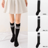 南极人长筒袜jk袜子女过膝袜小腿中筒高筒袜ins潮春秋夏瘦腿薄款 [小腿袜]混搭黑3双 [均码3双]收藏加购 优先发货