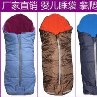 外贸尾单婴儿睡蓝攀爬垫睡袋防踢被特价促销 红色