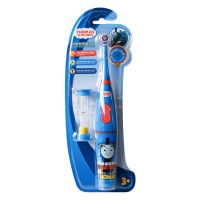 托马斯儿童电动牙刷软毛训练自动牙刷3-6-12岁非充电款 蓝色牙刷