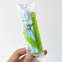 送牙膏日本Ci儿童牙刷婴儿宝宝短柄小胖子男女万毛软毛手柄乳牙刷 牙刷蓝色1只[送小牙膏]