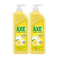 AXE/斧头牌洗洁精柠檬护肤1kg2瓶可洗果蔬家庭装家用特价实惠装