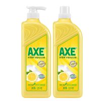 AXE斧头牌洗洁精柠檬不伤手大桶家庭装批发去油洗碗果蔬洗涤 柠檬2瓶
