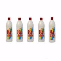 84消毒液漂白水衣物家用宾馆厕所地板宠物杀菌除臭养殖场消毒 浓缩5瓶无赠品