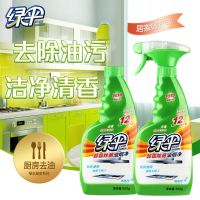 [绿伞]超霸油烟净油烟机清洗剂500g*2/4瓶去油强力除垢重油污净 超霸油烟净500g*2瓶