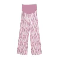 孕妇夏装套装孕妇裤子薄款夏季盐系短袖T恤上衣休闲裤港味两件套 粉色扎染裤子 M