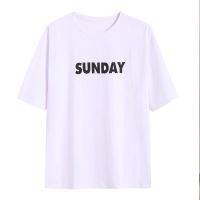 孕妇套装春夏两件套孕妇字母印花阔腿裤短袖宽松T恤外出孕妇装夏 白色T恤[单条装] M(建议90-110斤左右)