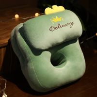 夏天午睡枕趴趴枕头办公室午休神器学生儿童趴着桌子睡觉抱枕夏季 恐龙[超柔款] 30x26x20cm