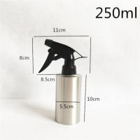 不锈钢小型喷雾壶补水喷雾瓶园艺多肉浇花喷雾器喷水壶头发加湿瓶 直桶250毫升