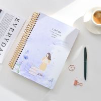 b5超大超厚复古风线圈本16k学生ins风可爱韩版笔记本记事本子批发 超大/超厚(护眼纸张) 诗(16K/302页)