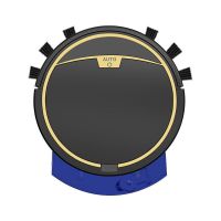 薄智能扫地拖地擦地机器人家用防跌干湿两用|黑色[定时+防跌+规划+遥控+水箱]