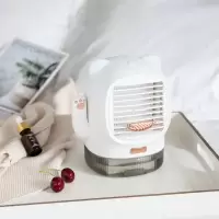 招财猫充电迷你冷风机usb制冷空调扇桌面冷风机小风扇宿舍电风扇