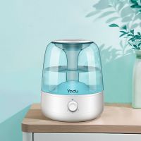 空气加湿器家用静音卧室孕妇婴儿小型大雾量空调房净化香薰机|蓝色