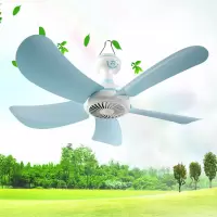 电小迷你蚊帐吊扇微风宿舍寝室学生床上静音家用大风力小电扇