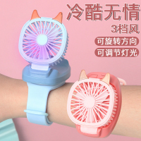 夜光手表可充电手持便携式儿童学生静音迷你手腕小电