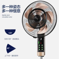 电节能遥控大风落地扇家用宿舍静音循环立式台式摇头电扇