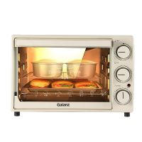 电烤箱家用烘焙小型32升l大容量多功能全自动蛋糕烤箱|米色32升【K32-Y01】