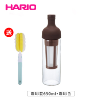 日本冷萃壶冰萃水果茶冷泡全密封带滤网冰酿咖啡壶|650ml咖啡色咖啡款全密封