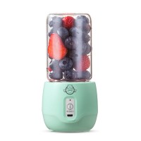 榨汁机便携式家用多功能电动水果小型迷你辅食学生炸果汁杯|升级款玻璃杯(4叶刀)