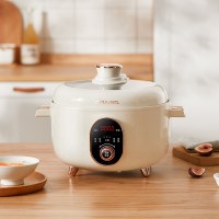 日本电压力锅家用小型全自动多功能智能4l高压锅饭煲5人|白色