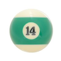 默认发大号直径5.72黑八台球子母球白球头桌球用品台球单个散卖|14号