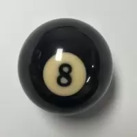 母球台球白球台球子母球黑8球子卖桌球子散卖单个黑八台球配件|标准5.72CM(8号球)1个