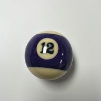 母球台球白球台球子母球黑8球子卖桌球子散卖单个黑八台球配件|标准5.72CM(12号球)1个