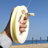 新款潍坊风筝线盘轮绕线轮手握轮线盘放飞轮耐摔abs风筝线轮线轴