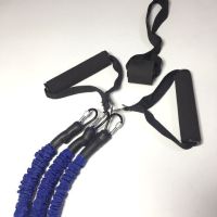 直销防断能拉力绳阻力弹跳跑步拳类力量训练臂力器腰带脚套装|75磅拉力绳加门扣(男士推荐)