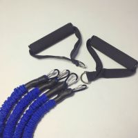 直销防断能拉力绳阻力弹跳跑步拳类力量训练臂力器腰带脚套装|100磅拉力绳(勇士款)