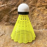 耐打尼龙球成人儿童小学生飞行球比赛训练刁毛球打不烂塑料球|耐打荧光色12个装