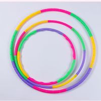 儿童呼啦圈幼儿园早操圈中小学生体育器材运动彩色自由拆卸呼啦圈