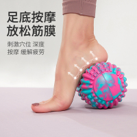 筋膜球按摩球肌肉放松花生球滚球手部肩颈足底按摩健身瑜伽球