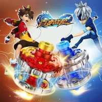 变战陀儿童玩具套装七彩灯光魔幻二星三星能战斗合体旋转陀螺