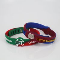 足球手环球星套装c罗梅西内马尔运动腕带男女情侣编织手链可调节