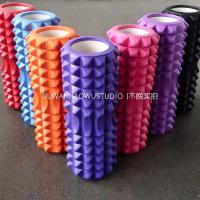 |空心瑜伽柱月牙款浮点泡沫轴肌肉放松按摩棒狼牙棒泡沫滚轴