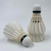 耐打羽毛球打不烂训练球比赛用球家庭室外娱乐羽毛球|室外12只装耐打白色羽毛球