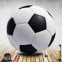 足球软皮耐磨真皮脚感 成人青少年学生中考校园比赛训练四号五号