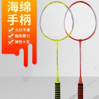 羽毛球拍耐打成人双拍羽毛球拍2支装情侣羽毛球拍